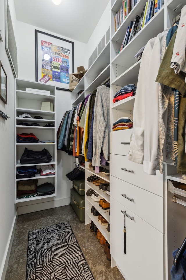 view of spacious closet