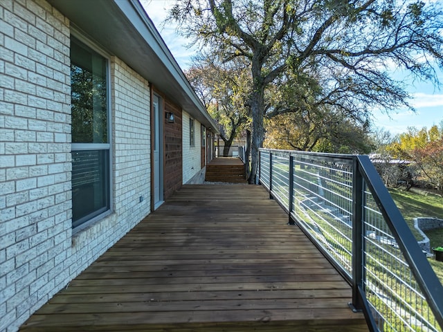 view of deck