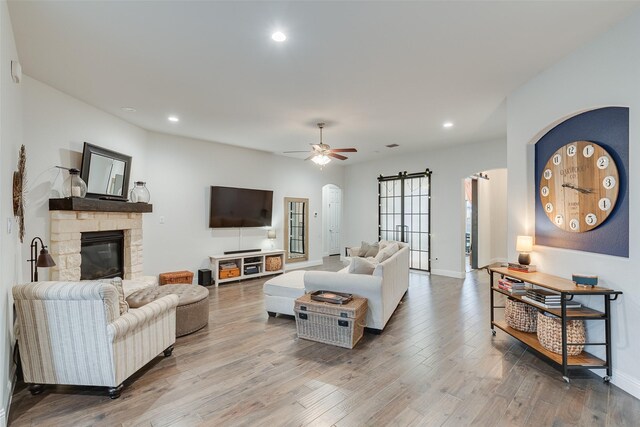 bedroom featuring a ceiling fan, carpet, and baseboards