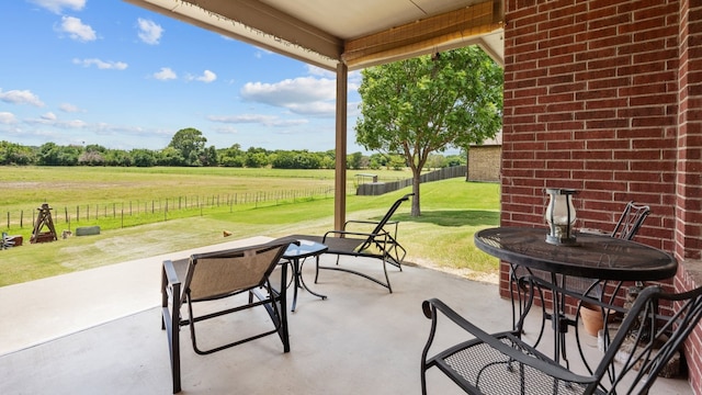 view of patio / terrace