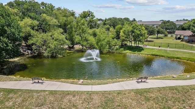 2045 Mason Pond Dr, Weatherford, TX 76085 - view of property's community featuring a water view