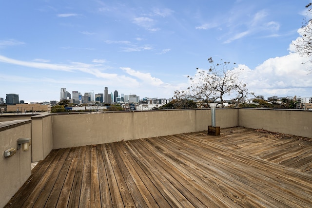 view of deck