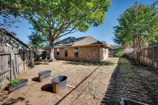 view of rear view of property