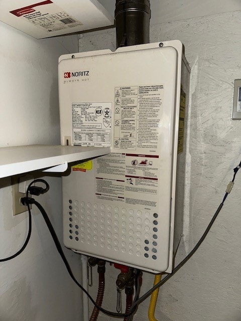 utilities with water heater