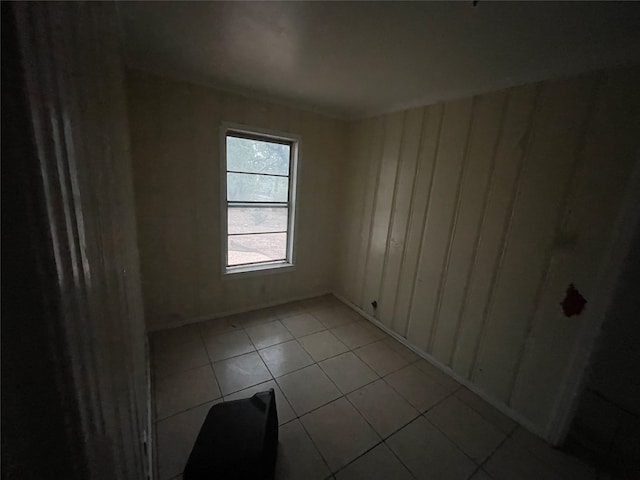 view of tiled empty room