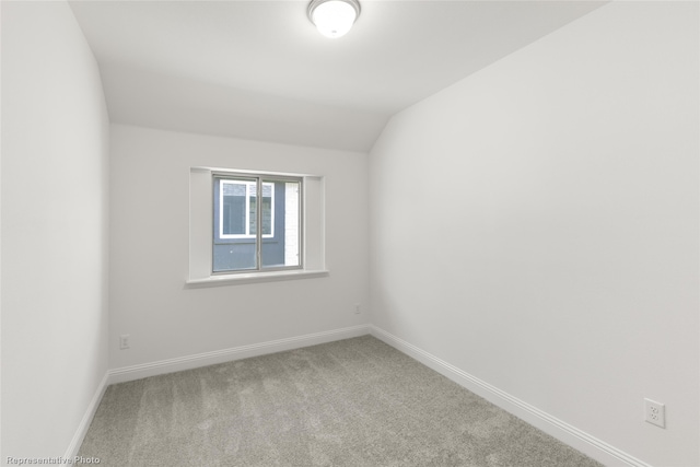 5617 Burford Ln, Celina, TX 75009 - unfurnished room with carpet flooring, baseboards, and vaulted ceiling