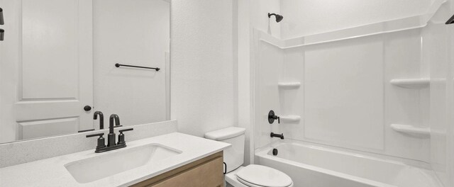 bathroom with vanity and walk in shower