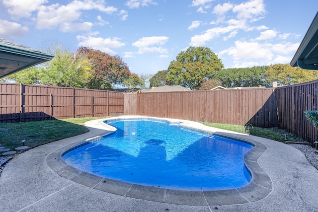 view of pool