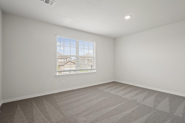 2412 Dahlia Dr, Fort Worth, TX 76123 - unfurnished room with carpet flooring, baseboards, and recessed lighting