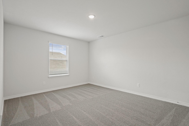 2412 Dahlia Dr, Fort Worth, TX 76123 - carpeted empty room featuring baseboards and recessed lighting