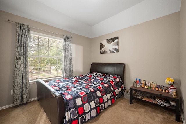 bedroom featuring carpet flooring