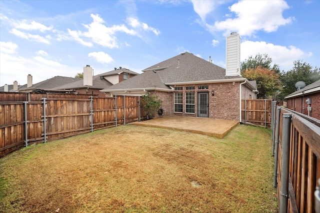 exterior space with a patio