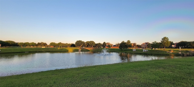 property view of water