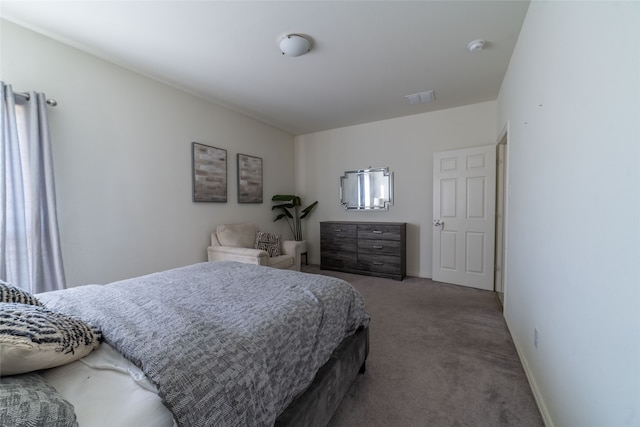 bedroom featuring carpet floors