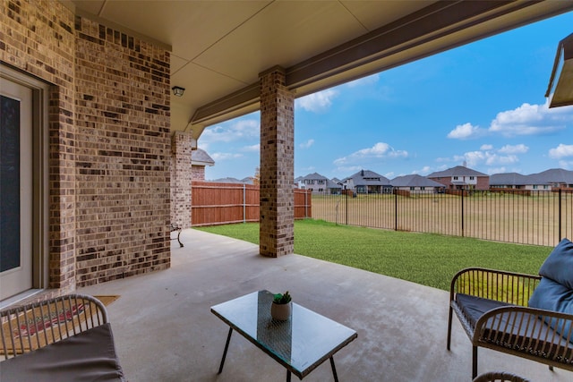 view of patio / terrace