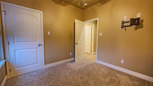 interior space with light carpet