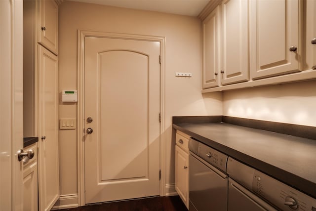 2516 Beefeater Dr, Wichita Falls, TX 76308 - doorway to outside with dark wood-style flooring