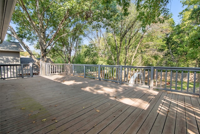 view of deck