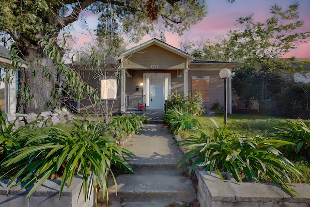 view of front of house