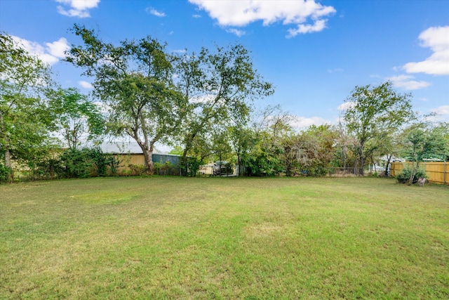 view of yard