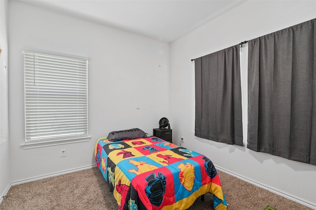 bedroom featuring carpet floors