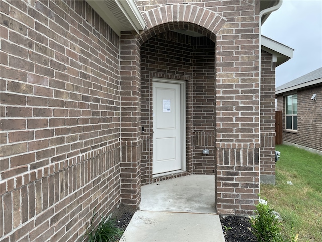 view of entrance to property