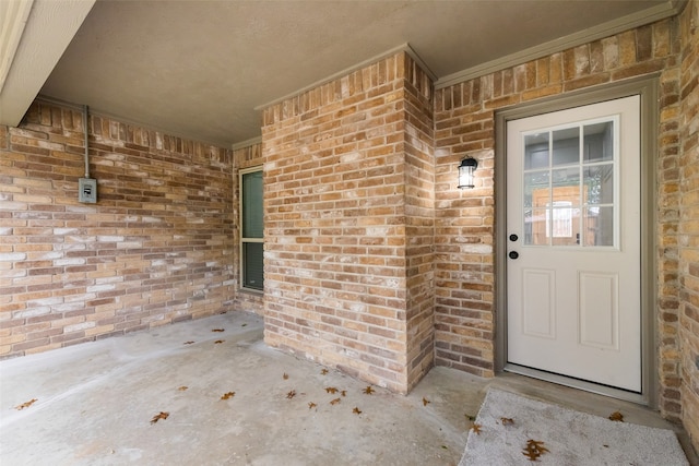 view of entrance to property