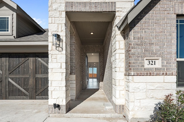 view of property entrance