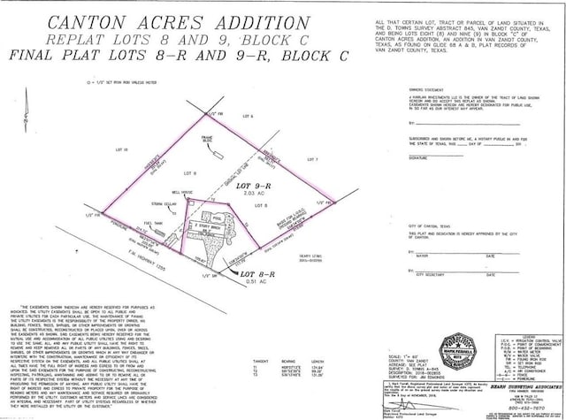 LOT9-R Fm 1255, Canton TX, 75103 land for sale