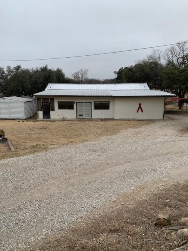 view of outdoor structure