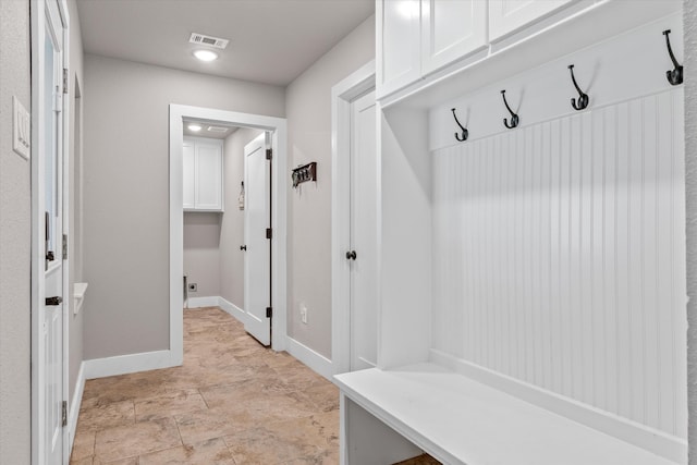 view of mudroom