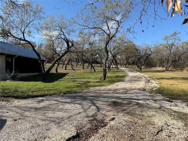 view of road