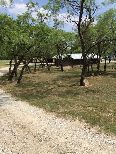 exterior space with a lawn