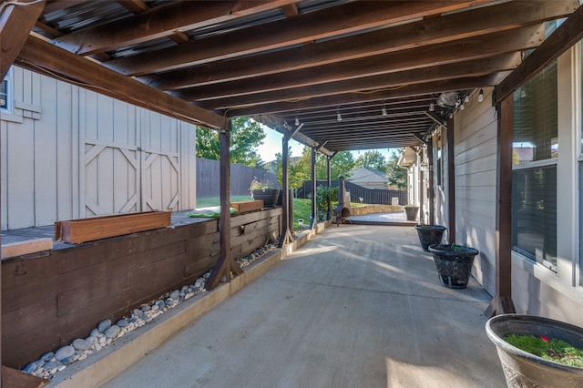 view of patio