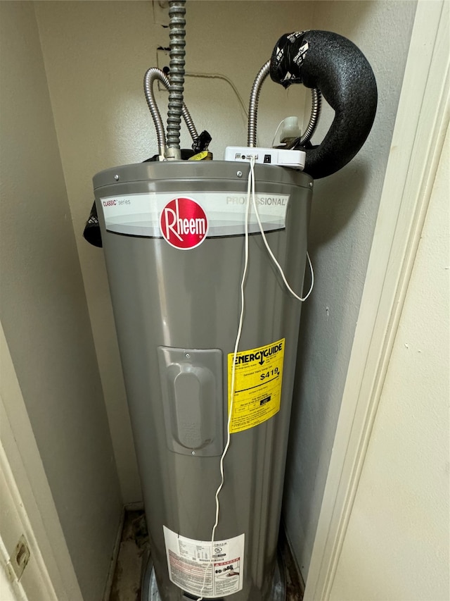 utilities with water heater