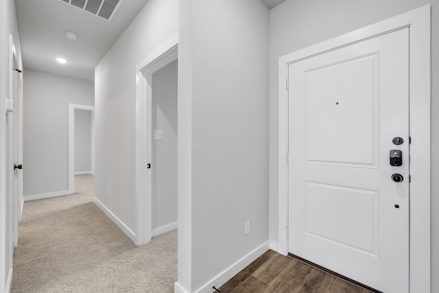 4016-4018 Clovis St, Midlothian, TX 76065 - foyer with baseboards and recessed lighting