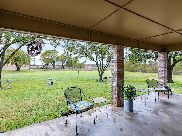 view of patio / terrace