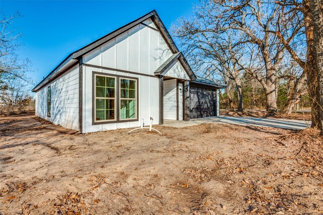 view of back of property