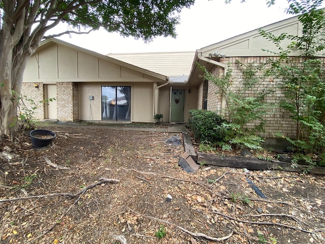 view of back of property