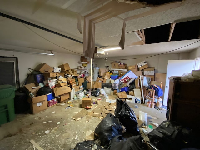 miscellaneous room featuring concrete flooring