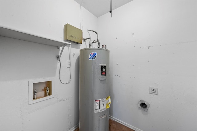 utilities featuring water heater