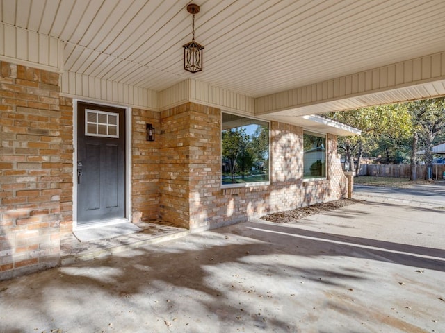 view of property entrance