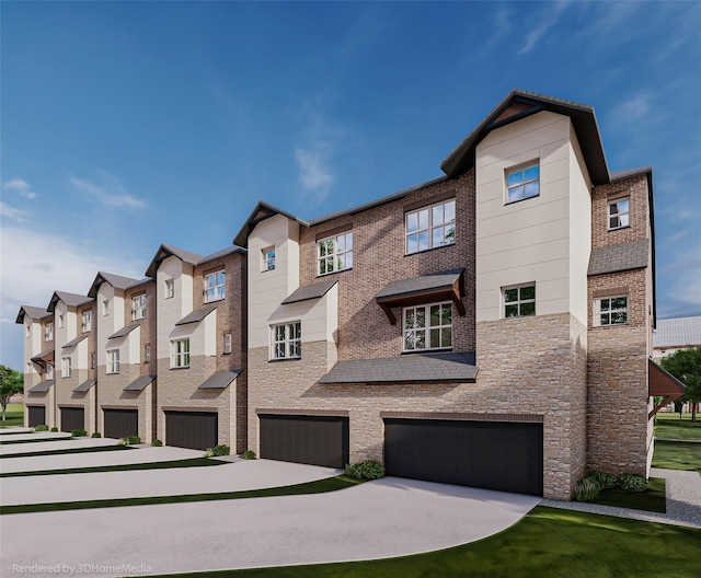 view of townhome / multi-family property