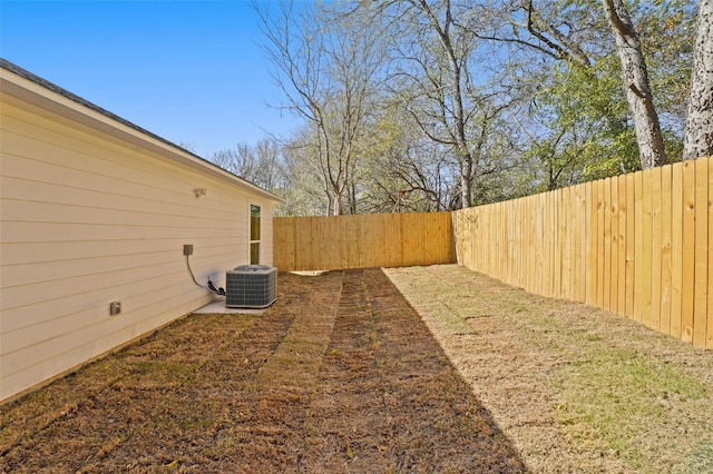 906 Benton St, Bonham, TX 75418 - fenced backyard with central AC