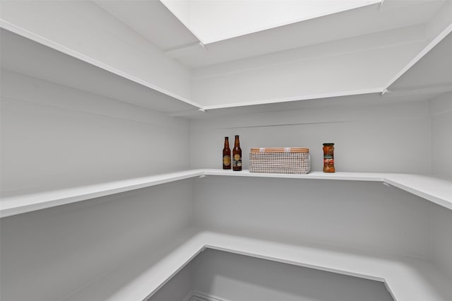 view of pantry