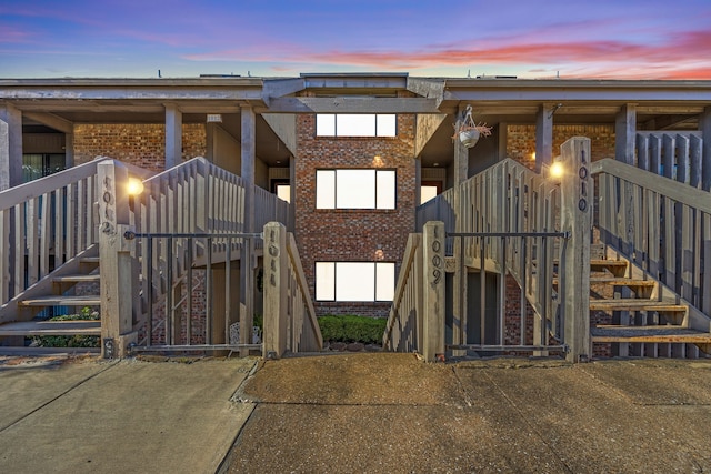 view of horse barn