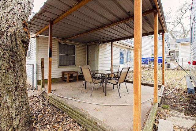 view of patio