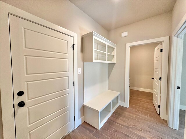 spare room with ceiling fan and dark hardwood / wood-style flooring