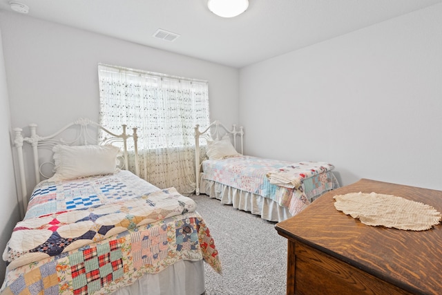 bedroom with carpet floors