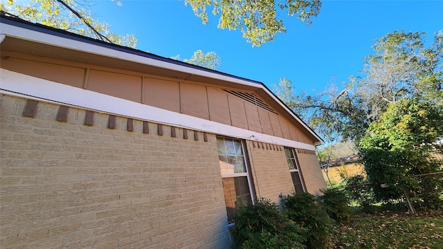 view of side of property